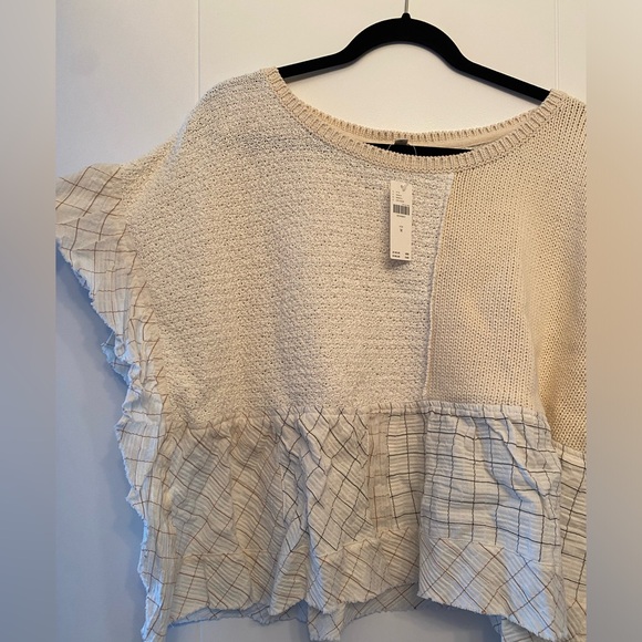 Pilcro short sleeve sweater/blouse - Picture 2 of 4